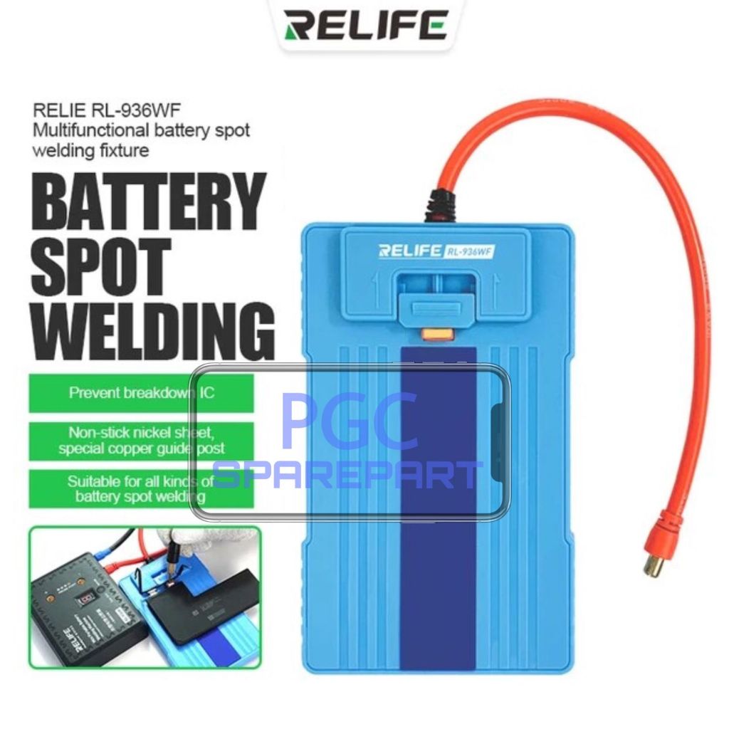 RL-936WF - Spot Welding Fixture Alat Perlengkapan Pengelasan Titik Baterai - Las Battery Multifungsi