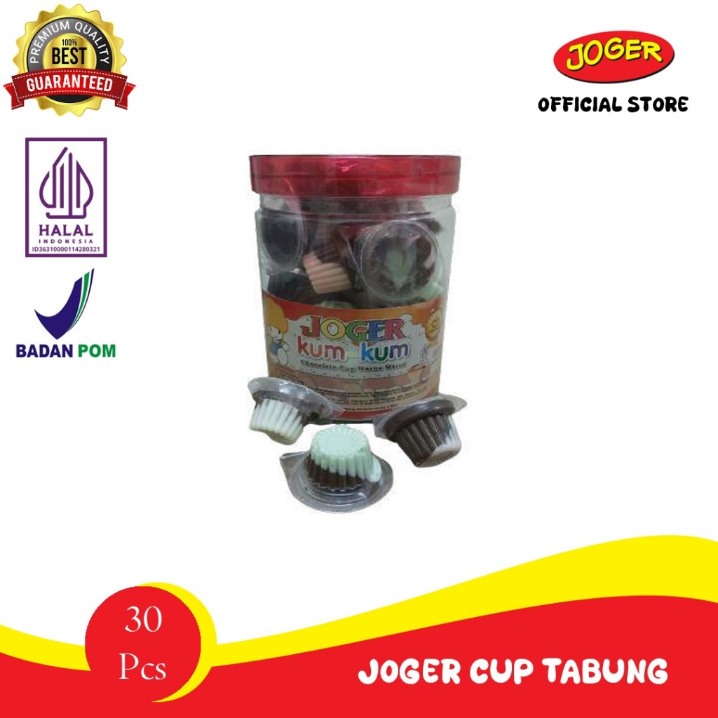 

Joger Coklat Cup Rainbow Tabung