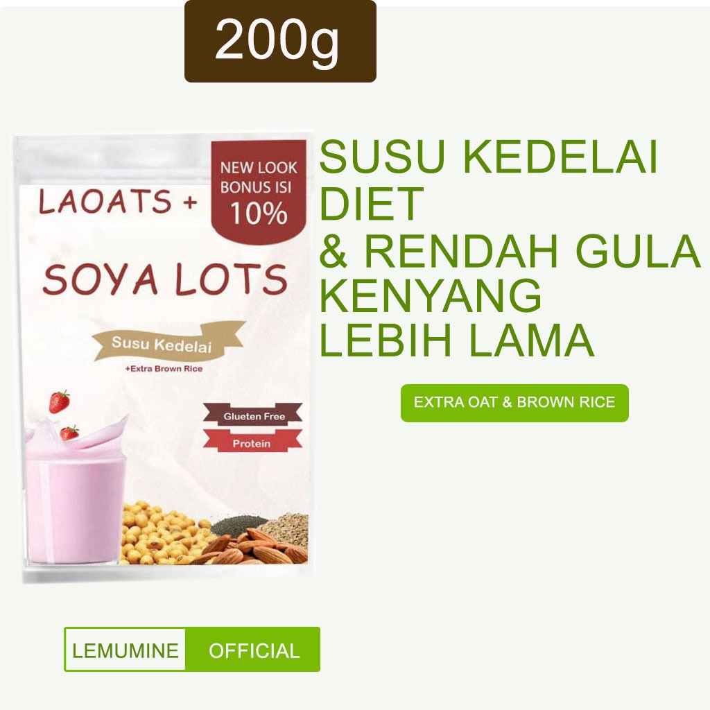 

Susu Protein Diet Meal Replacememt Whey Kedelai Soya Milk Oat Milk Laoats