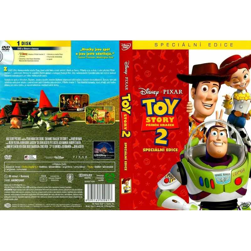 Kaset Film Kartun Toy Story Vol. 2 - Kaset Film animasi anak-anak Toy story