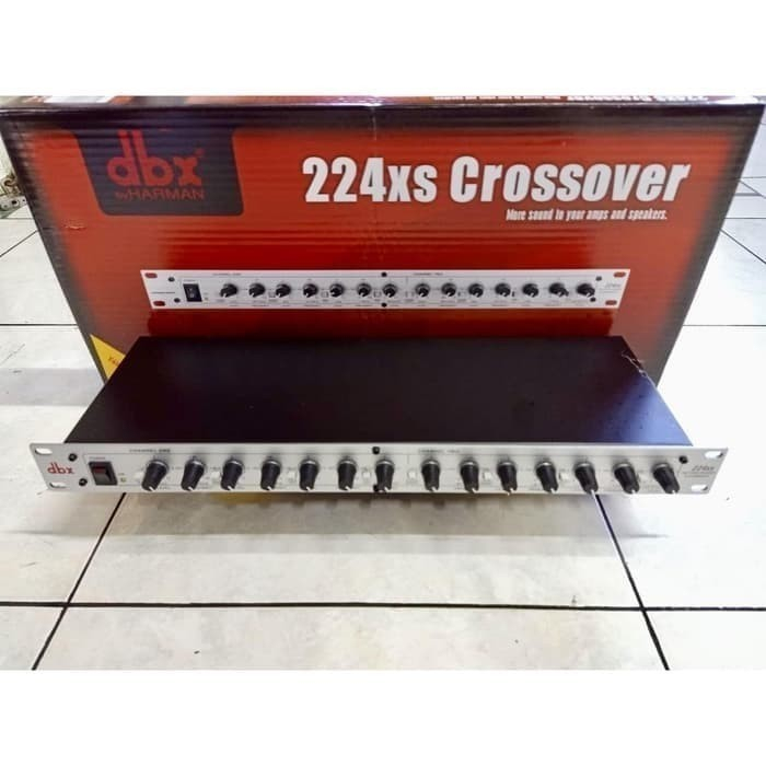 Crossover DBX 224XS + Sub 4 way 224xs crossover 224 Xs