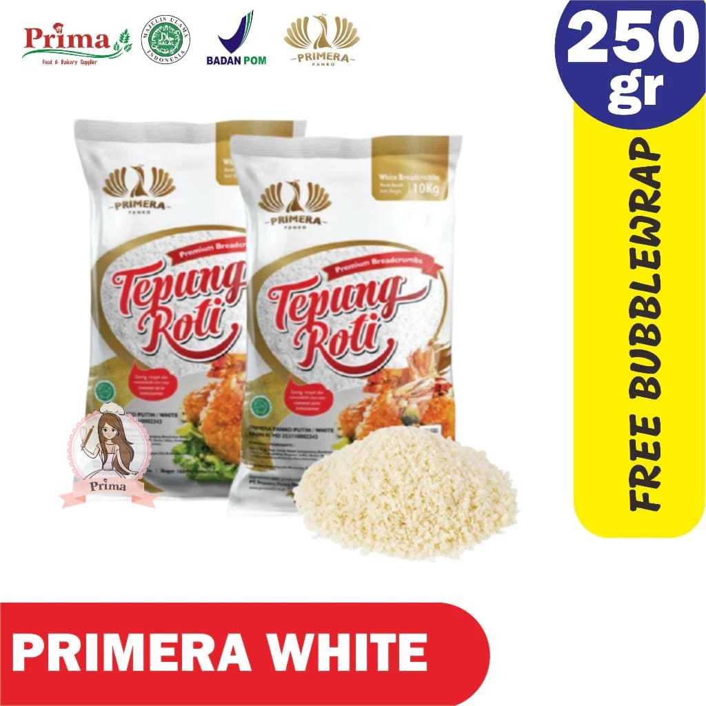 

Primera bread crumb white (kemasan repack) 250 gr