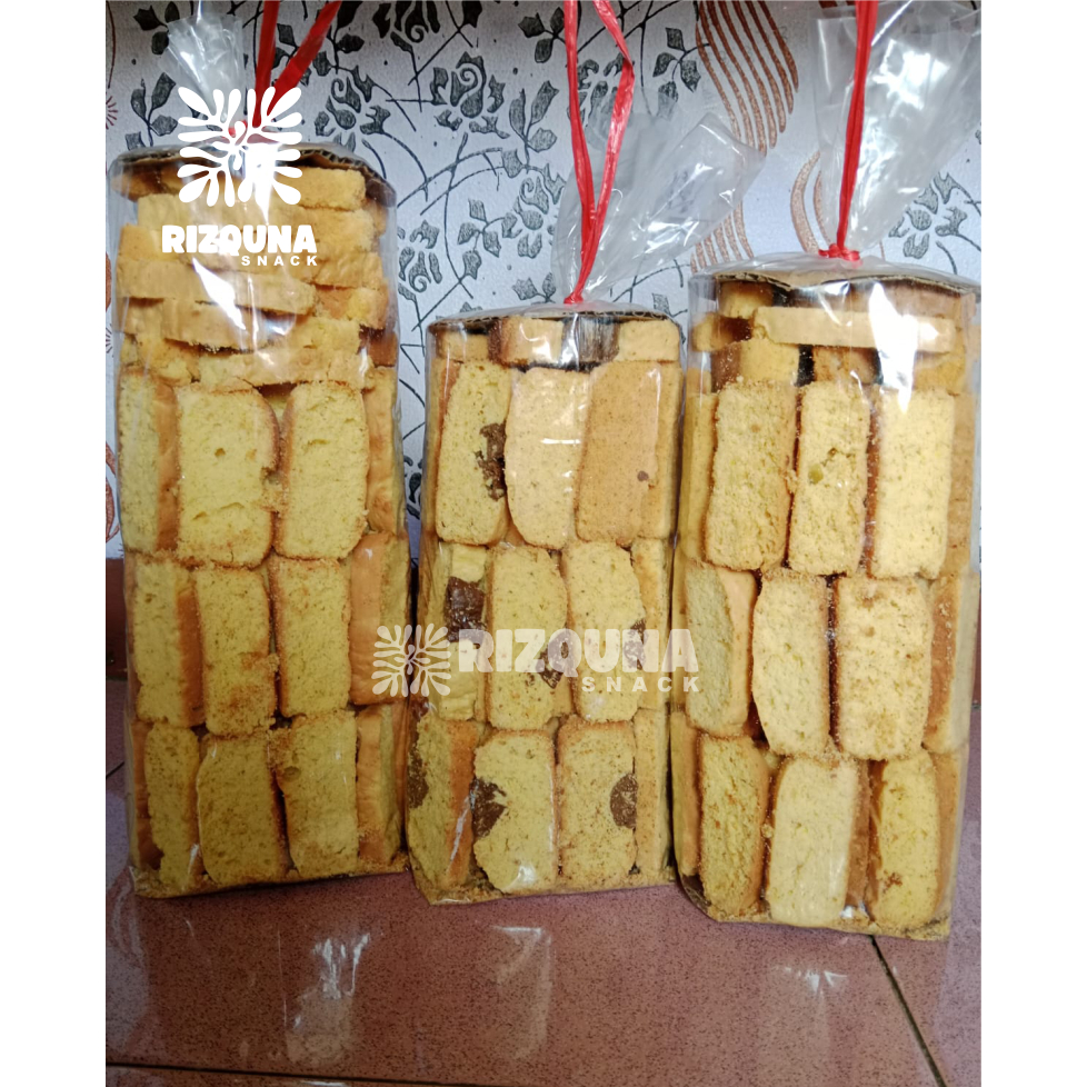 

KUE BOLU PANGGANG LESTARI 1KG VARIAN RASA CARAMEL COKLAT - RIZQUNA SNACK