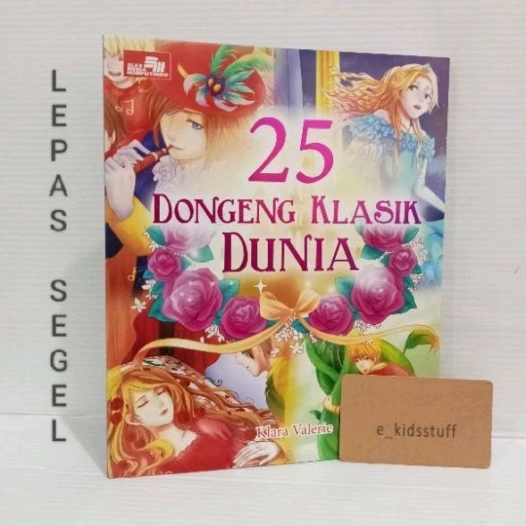 buku kumpulan cerita 25 dongeng klasik dunia