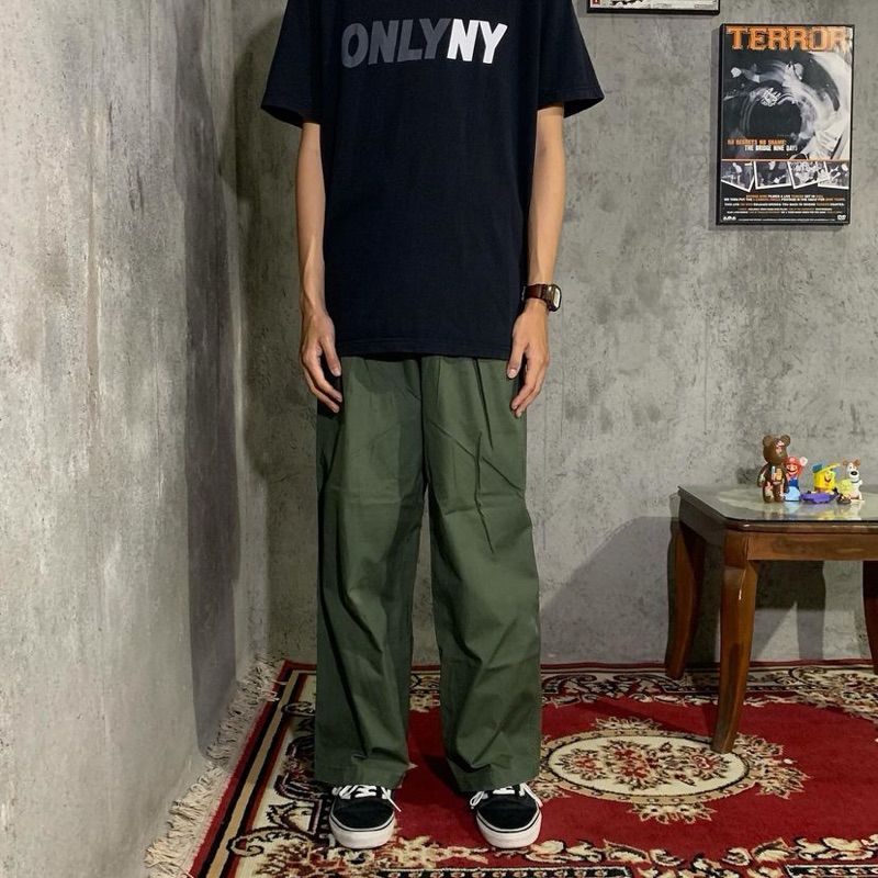 chino baggy pants melange master | celana chino baggy melange master