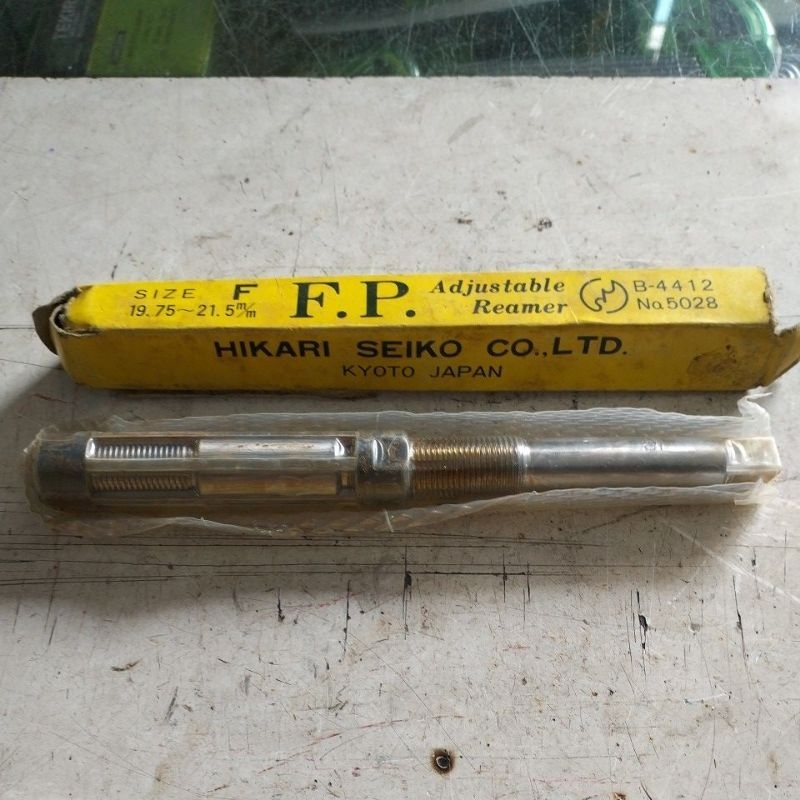 adjustable reamer 19,75 - 21,5 Hikari Seiko Japan adjustable rimer
