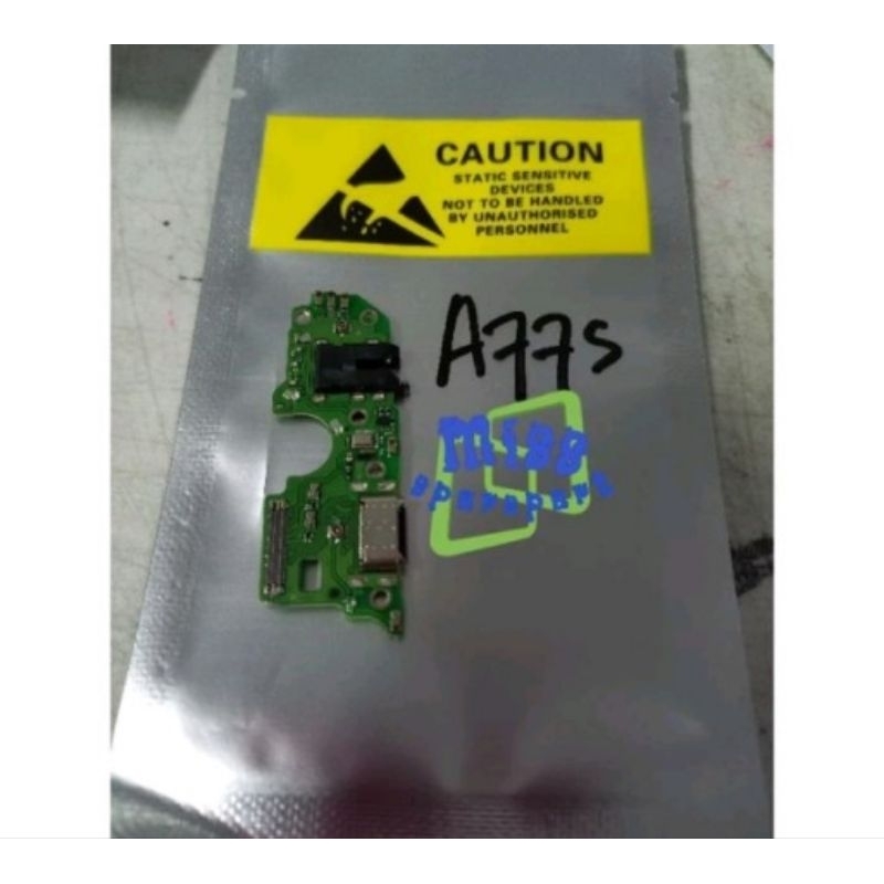 Fleksibel Konektor Charger / Papan Cas Oppo A77s / Oppo  A57 2022 + ic Original