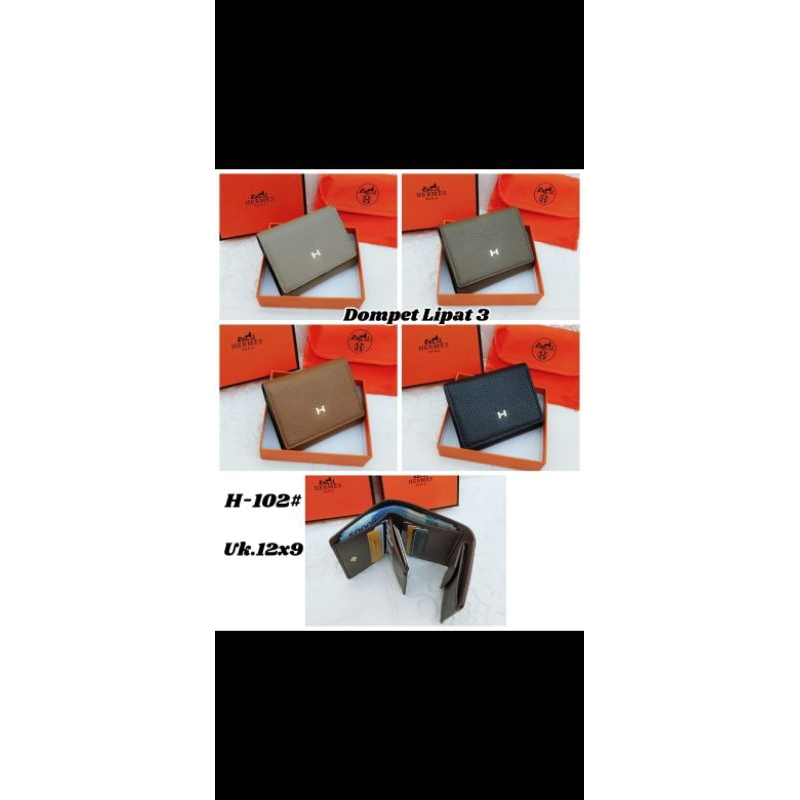 Dompet lipat 3 mini H-102 import