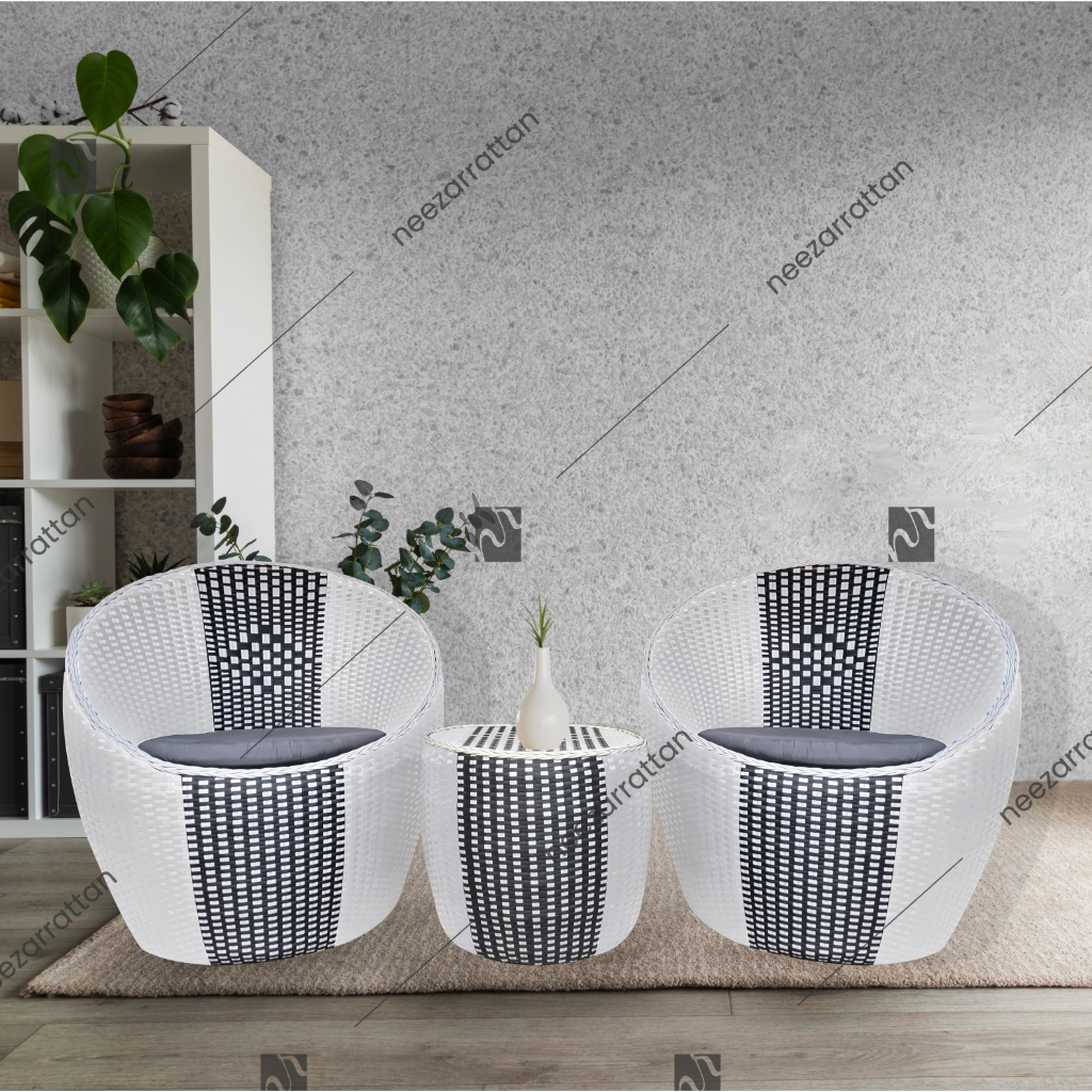 1 Set Kursi Teras Rotan Sintetis Minimalis Kursi Tamu Gentong Kursi Santai Murah