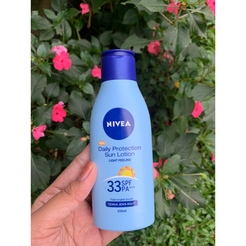 Nivea daily protection sun lotion spf 33 PA++