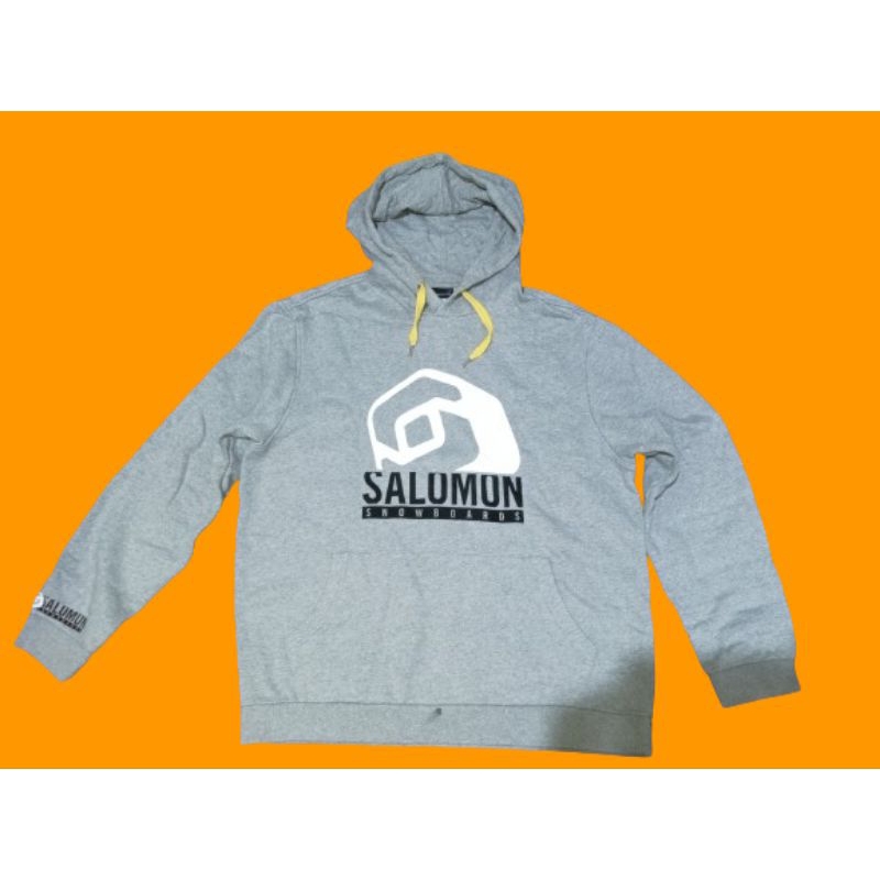 Salomon Hoodie Vintage Branded Hangat dan Tebal