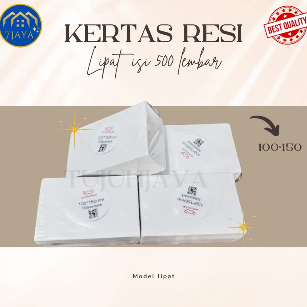 

KODE V86A Label Stiker Thermal 1x15mm 1x15cm 5pcs