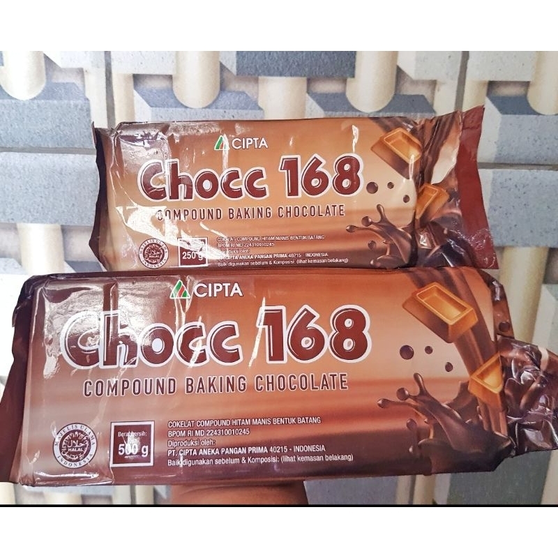 

CHOCC 168 Coklat Batang Kemasan 250g/500g