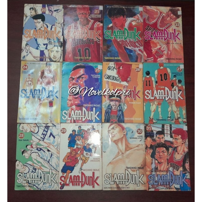 Komik SET Slam Dunk 20-31