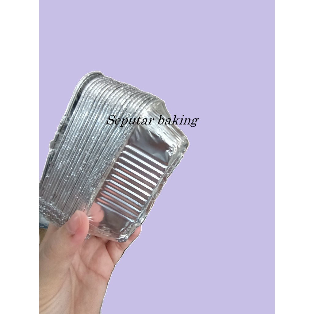 Wadah Aluminium BX984519 (10pcs) / Tutup BX984519