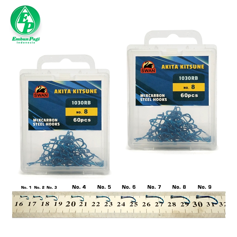 Kail Pancing Swan Akita Kitsune 1030 Ring Box Murah