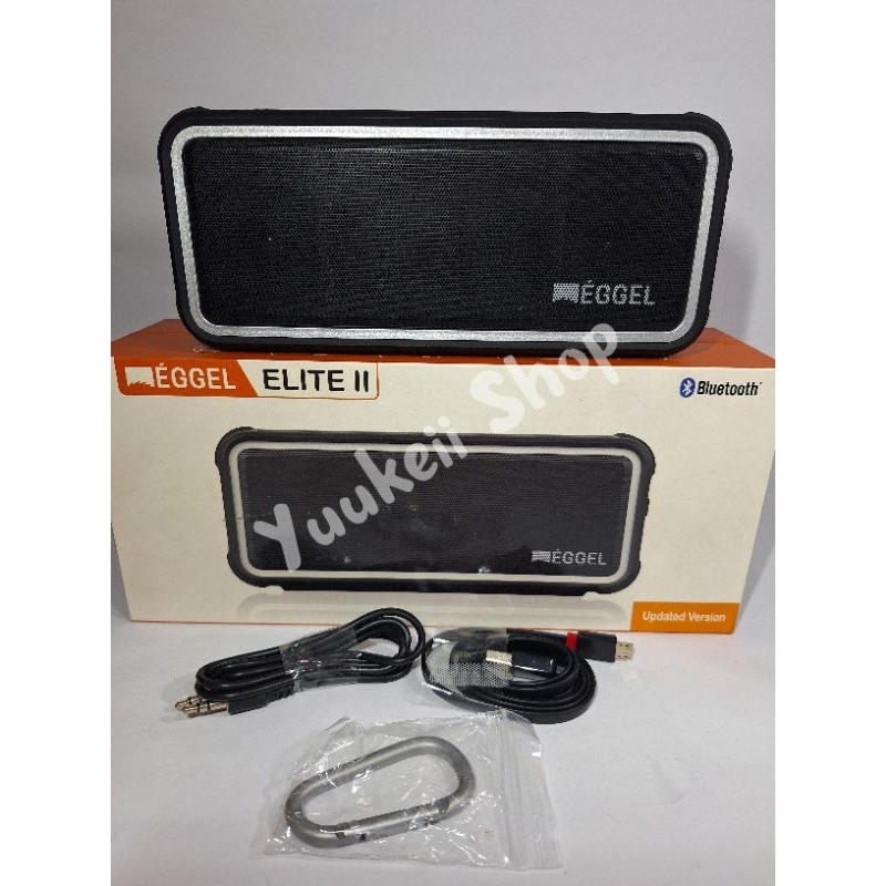 [LAKU DI TOKO HIJAU] Eggel Elite 2 Waterproof Portable Bluetooth Speaker (SECOND)