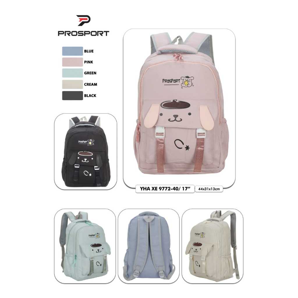 TAS RANSEL SEKOLAH ANAK PEREMPUAN PROSPORT YHA XE 9772
