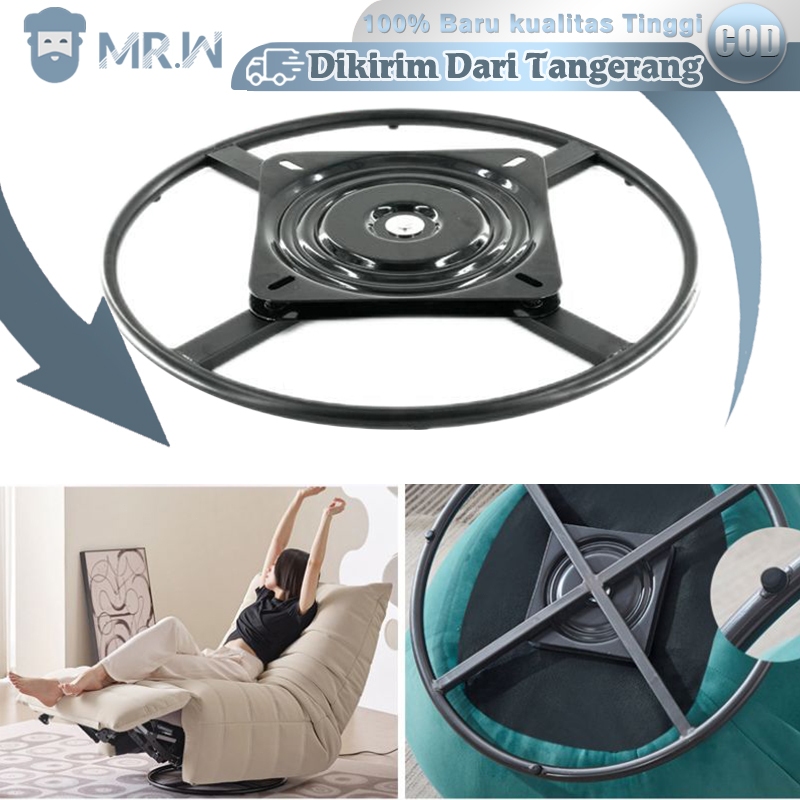 60cm Sofa Recliner Swivel Bearing Meja Putar Sofa Engsel Swivel Metal Engsel Putar Sofa