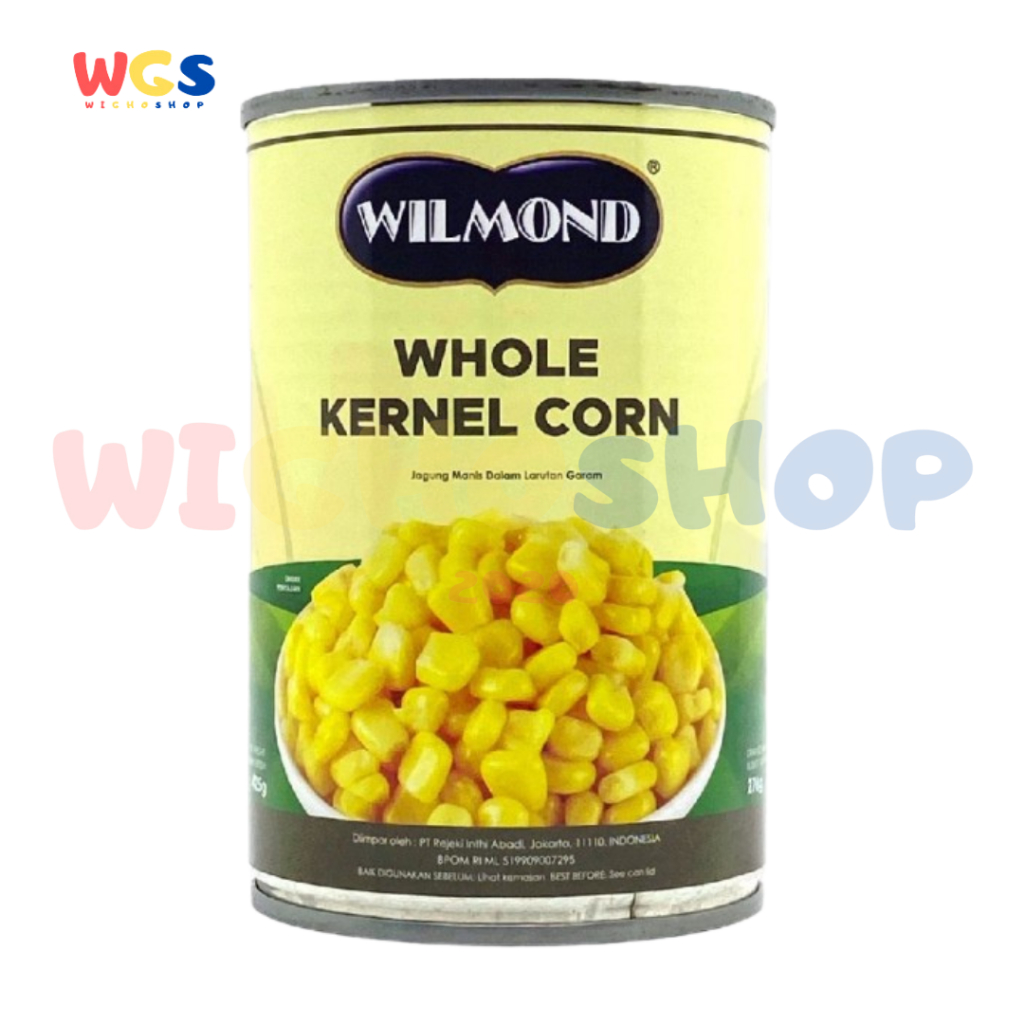 

Wilmond Whole Kernel Corn Golden Sweet 425g - Jagung Manis Kalengan