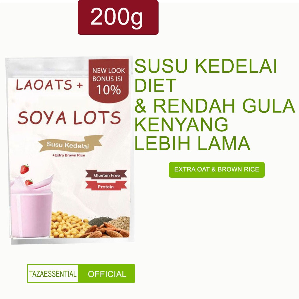 

Susu Kedelai Bubuk Protein Oat Milk Soya Milk Susu Low Fat Rendah Lemak Untuk Diet Laoats