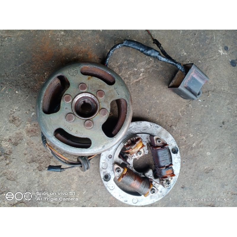 pengapian set v80 original magnet set v80 original