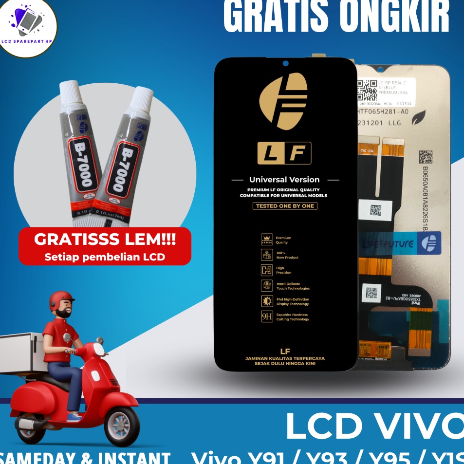 Promo LCD Vivo Y91  LCD Vivo Y91c  LCD Vivo Y93  LCD Vivo Y95  LCD Vivo Y1S Fullset Touchscreen