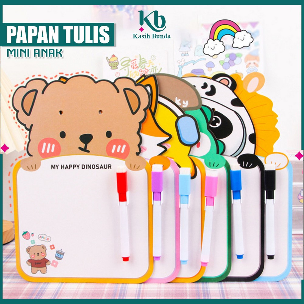 

Mainan Edukasi Papan Tulis Mini Anak Karakter / Papan Tulis Anak Karakter Free Spidol Bisa Dihapus dengan Tali Gantung / Mini Board Toys BUNDA M353