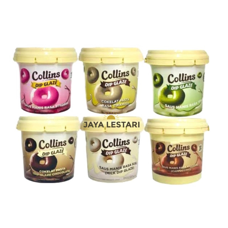 

Collins Dip Glaze (1kg) (9 Varian Rasa)