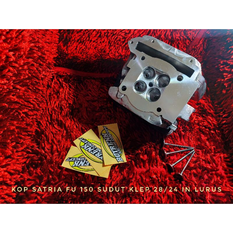 HEAD/KOP SATRIA FU 150 SUDUTAN KLEP 27/23-28/24- BOYRENK SURABAYA