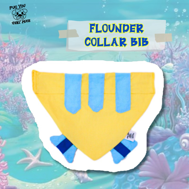 Flounder Collar Bib - bandana anabul