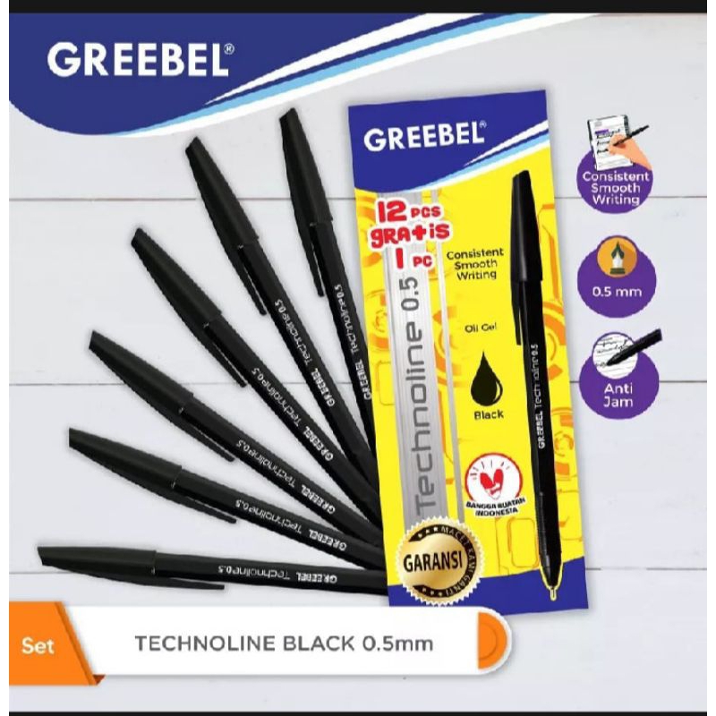 

PULPEN GREEBEL TECHNOLINE.0.5MM (1PAK 12pcs)