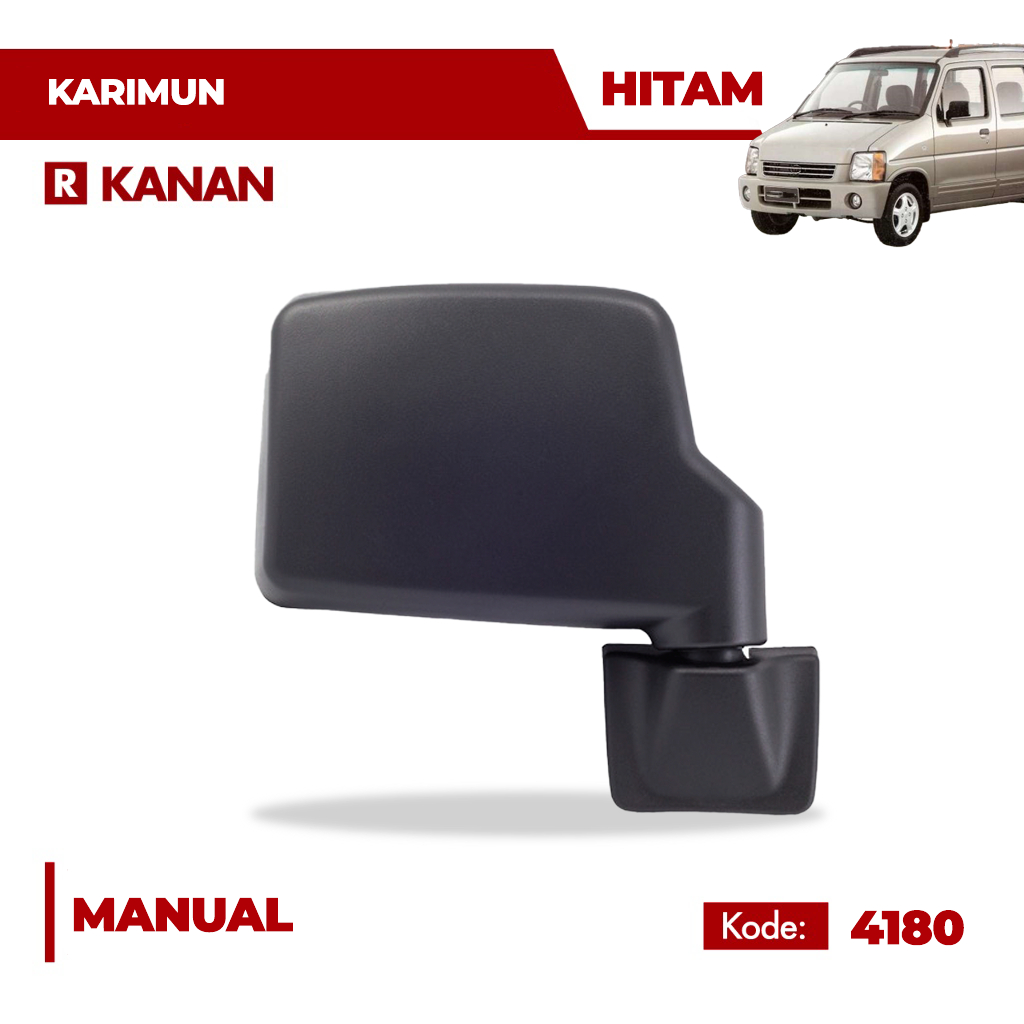 EMGI - Spion Mobil Karimun Kotak - Manual Hitam