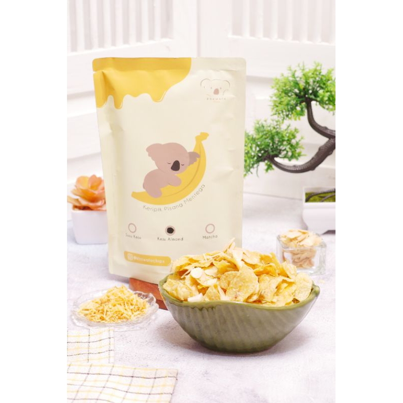 

KERIPIK PISANG KHOWALA CHIPS KEJU ALMOND BANANA CHIPS KERIPIK PISANG LUMER KEJU ALMOND
