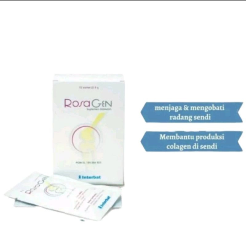ROSAGEN 1 BOX ISI 15 SACHET ROSAGEN ASLI ROSAGEN ORIGINAL OBAT PERSENDIAN TULANG OTOT HERBAL