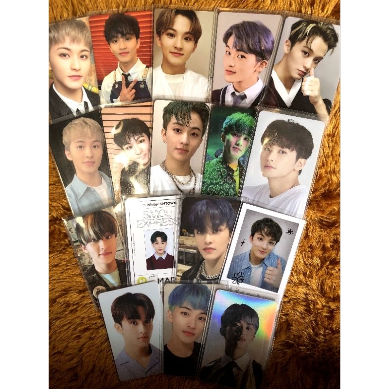 NCT photocard official Mark lee