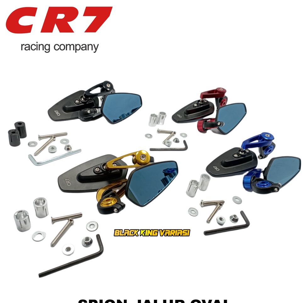 ART Q65Z Spion Jalu Oval Spion Bar End Cembung Universal Nmax Aerox Pcx Mio Vario Lexi Scoopy