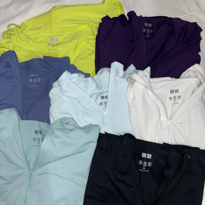 Uniqlo airism jacket / pocketable jacket / uv protection jacket / running jacket / jaket olahraga