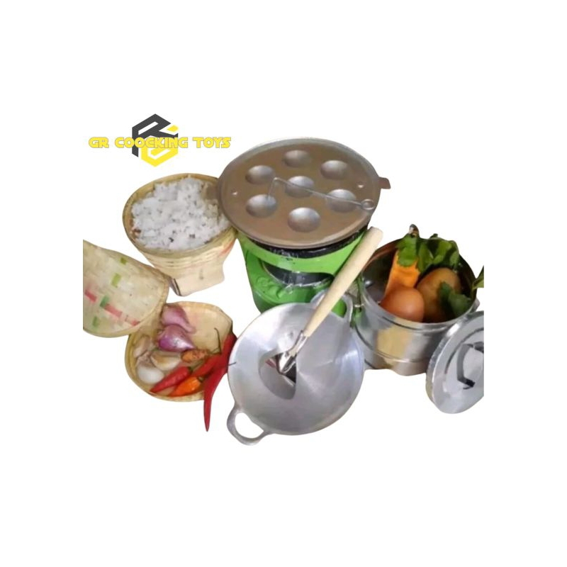 ALAT MASAK TRADISIONAL MINI | MAINAN MASAK-MASAKAN | MINIATUR ALAT MASAK