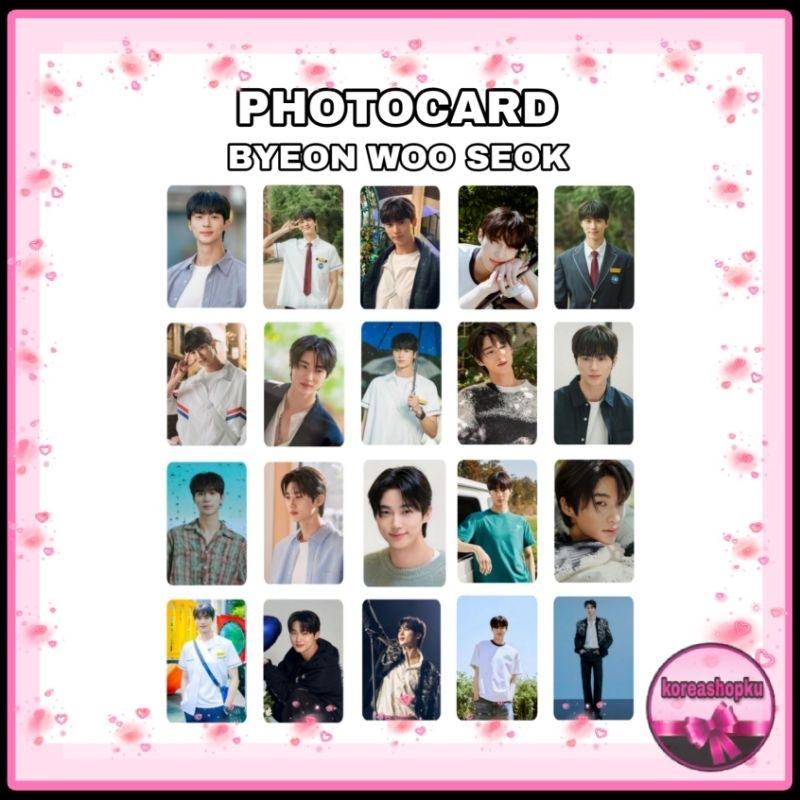 PHOTOCARD BYEON WOO SEOK PC RYU SUNJAE LOVELY RUNNER KOREAN ACTOR