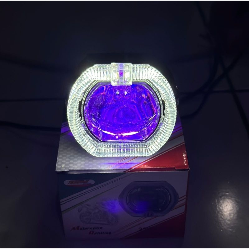 Lampu utama - lampu Biled mini D3 2,5 inchi demon-devil power 30watt mobil motor hi/low RB5