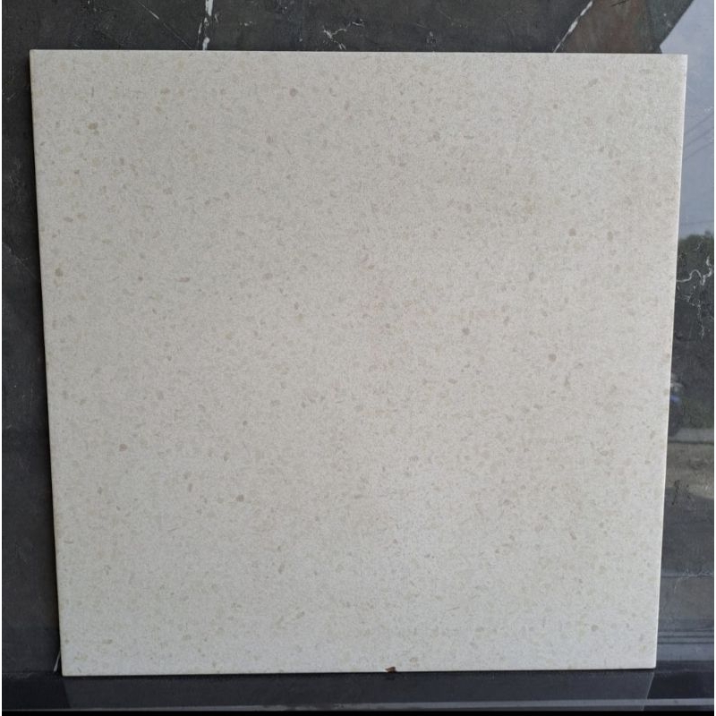 KERAMIK LANTAI 40X40 TERAZZO WHITE