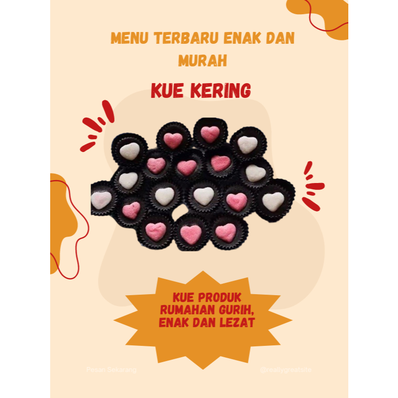 

Kue kering Cokelat Yupi Home Made Enak dan Lezat