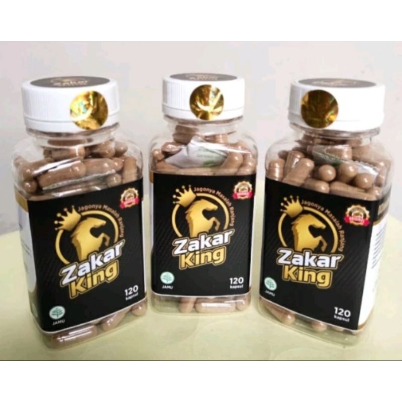 ZAKAR KING KAPSUL 100% ORIGINAL MENGANDUNG BAHAN HERBAL PILIHAN TERBAIK