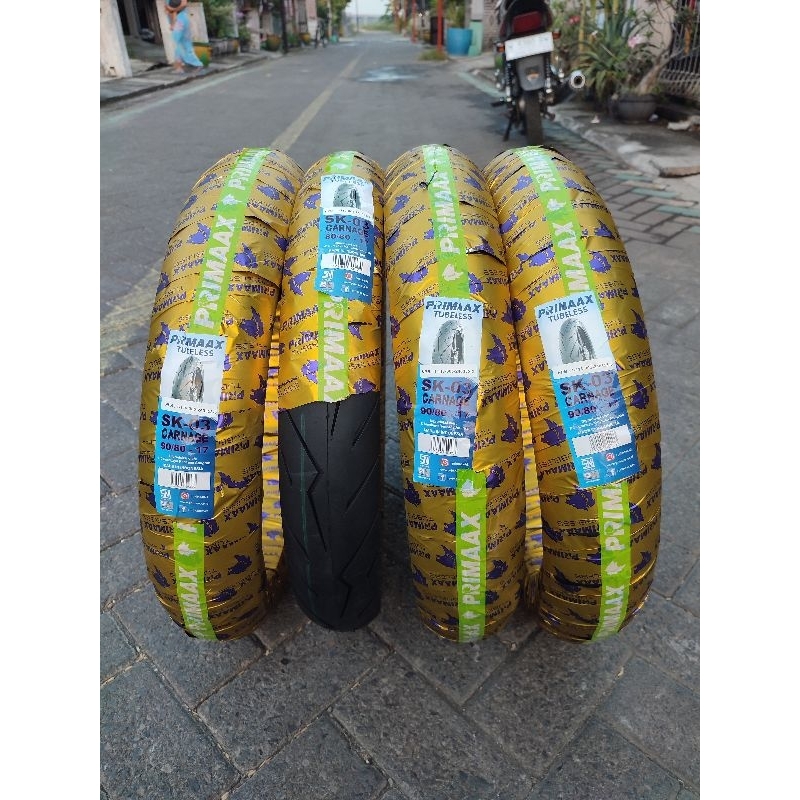ban primax SK03 pirelli 80/80-17 90/80-17 / roda ban primax sk03 carnage ban sk03 8080 9080 model pi