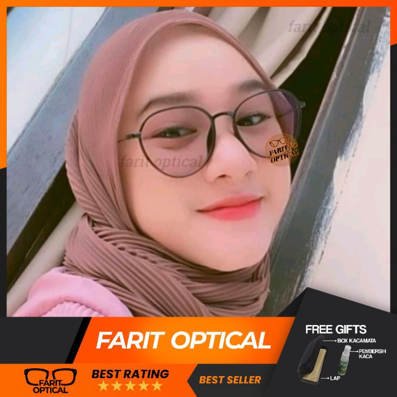 frame kacamata lentur kacamata PHOTOCROMIC kacamata minus antiradiasi