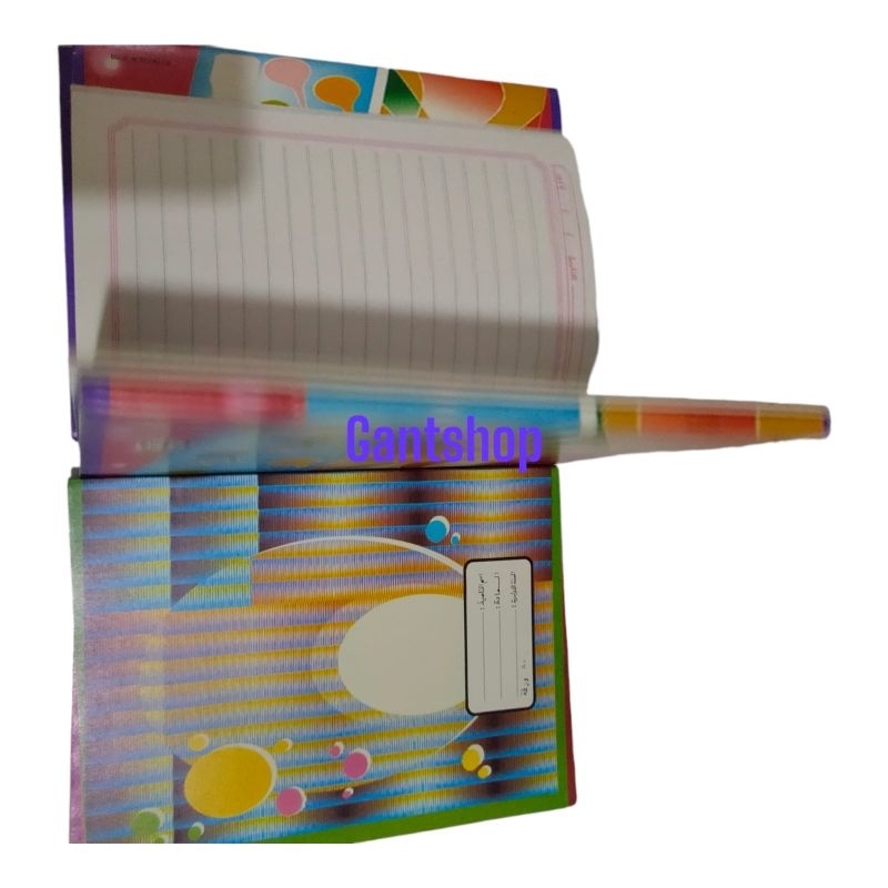 

Buku tulis isi 80 lembar ukuran 22,3 x 16 cm
