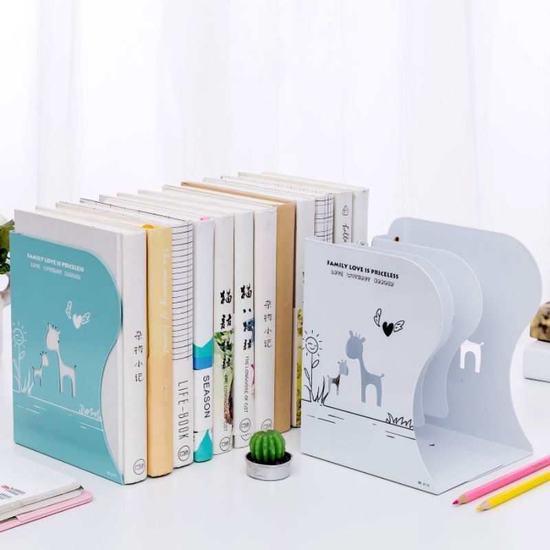 

V Tec Retractable Standbook Fancy - Sandaran Buku Book End | Book Holder | Pembatas Buku