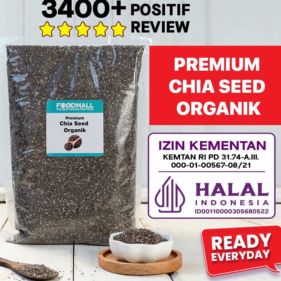 

Chia Seed Mexico Organic 1 kg PREMIUM
