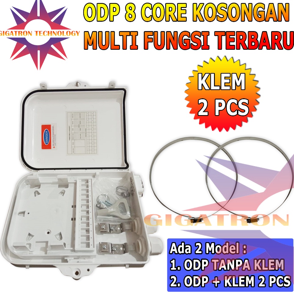 Trendy ODP 8 Core Model Adapter Odp Mini 8 Core SC UPC Fiber Optic Kosongan  ODP 8 Core SC UPC Model